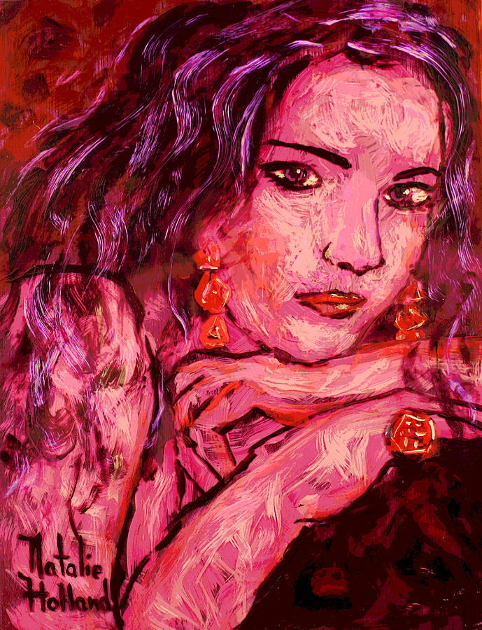 Natalie 1 Painting by Natalie Holland