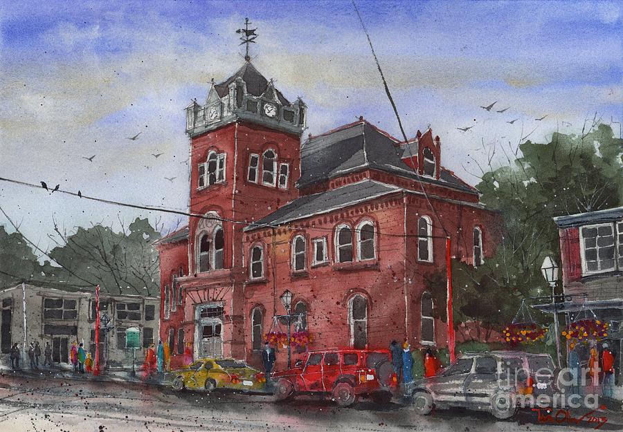 Natchitoches Painting - Natchitoches Parish Courthouse by Tim Oliver