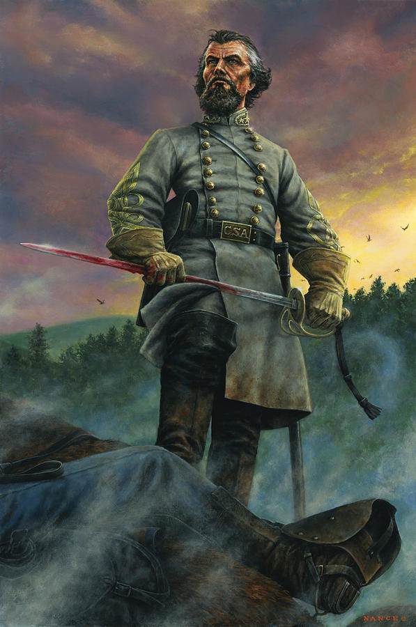 Civil War Painting - Nathan Bedford Forrest by Dan Nance