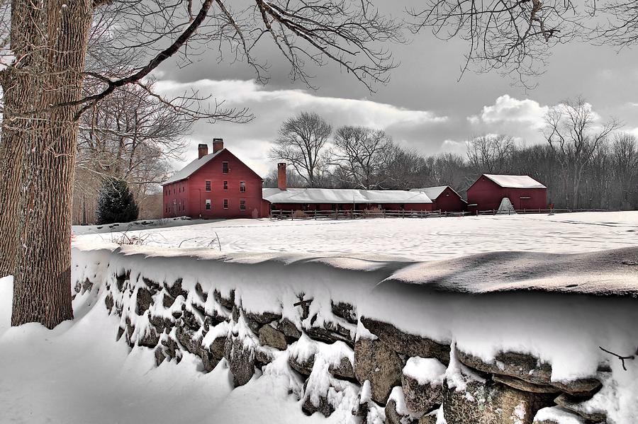 Nathan Hale Homestead Photograph by Andrea Galiffi