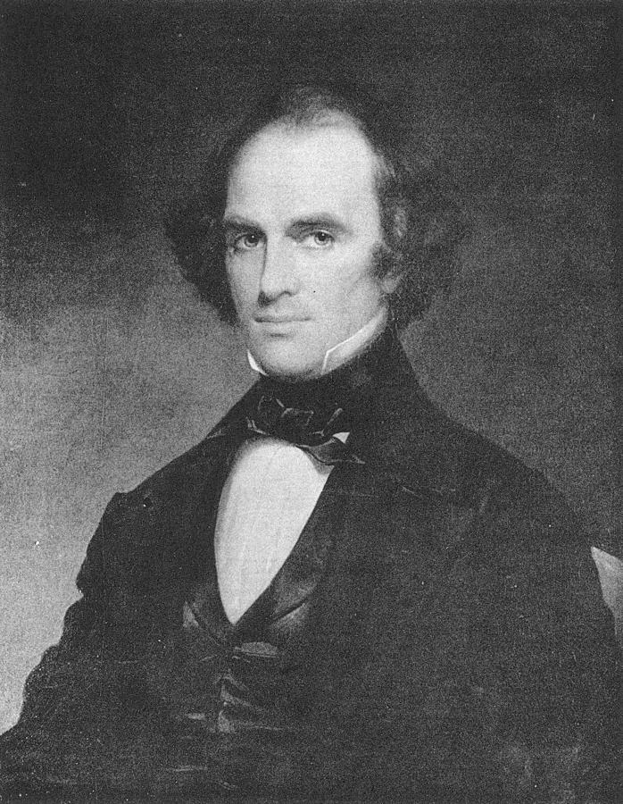 Nathaniel Hawthorne (1804-1864) Painting by Granger