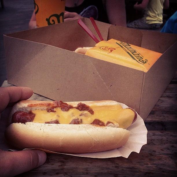 Good Photograph - Nathans Chili Cheese Hot Dog From by Steve Le bail