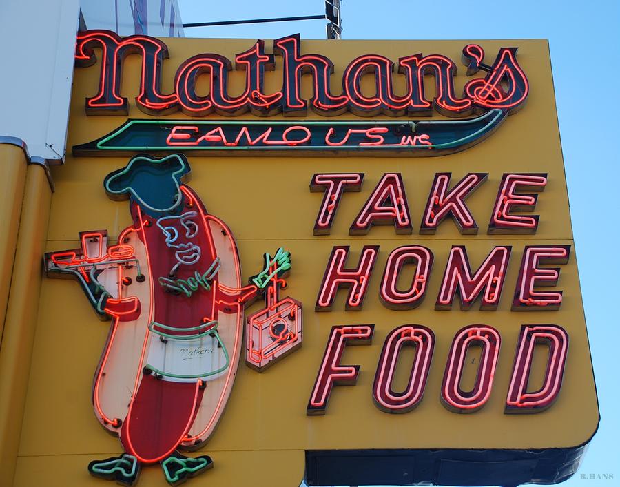 Nathans Famous Photograph by Rob Hans
