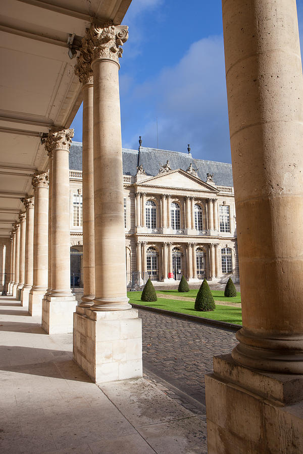 National Archives of France Photograph by W Chris Fooshee