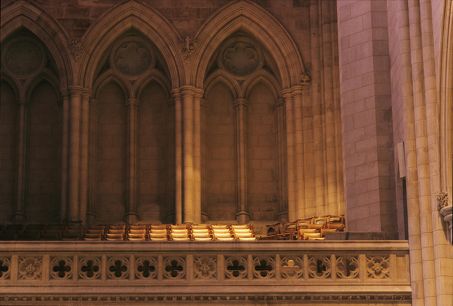 National Cathedral DC - Balcony Photograph by Harold E McCray | Fine Art America