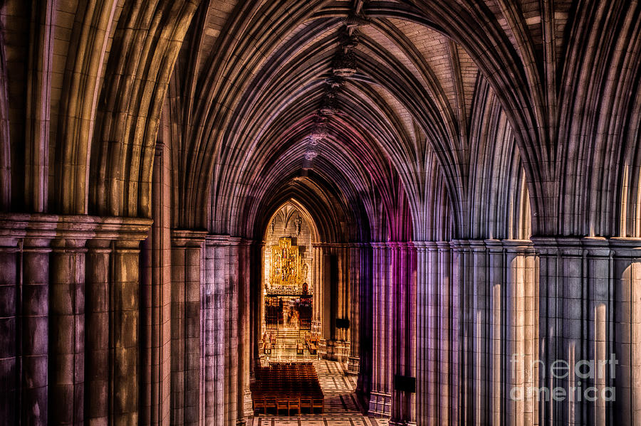 National Cathedral interior Photograph by Izet Kapetanovic