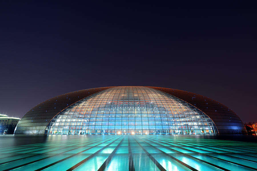 National Centre for the Performing Arts Photograph by Songquan Deng