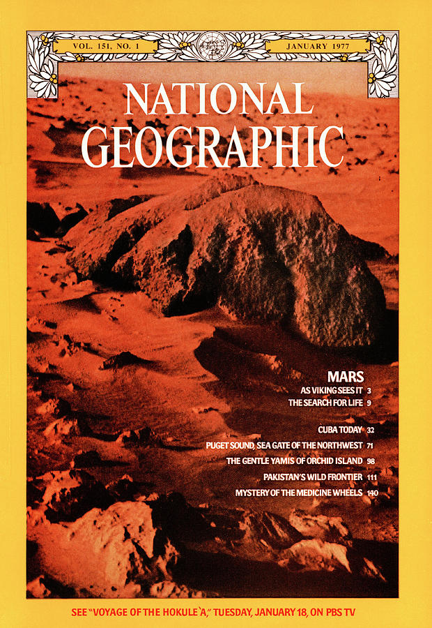 National Geographic Magazine Cover Photograph By Nasa