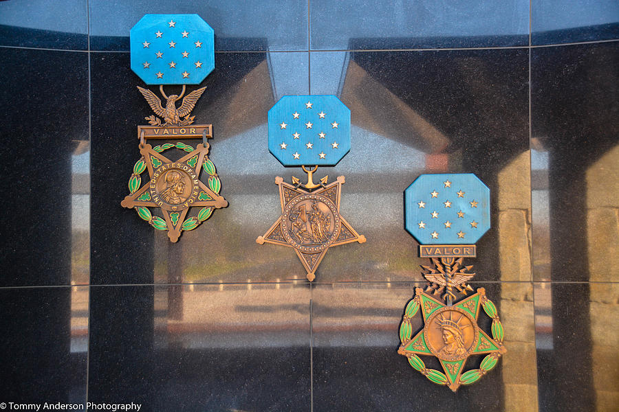 National Medal of Honor Memorial Photograph by Tommy Anderson