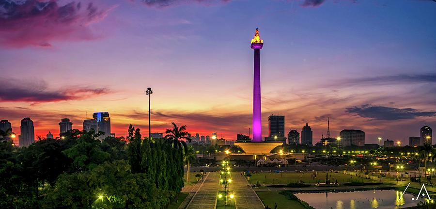 National Monument Of Jakarta At Sunset Photograph by Reza Mauludy / Eyeem National Monument Of Jakarta At Sunset Photograph by Reza Mauludy / Eyeem