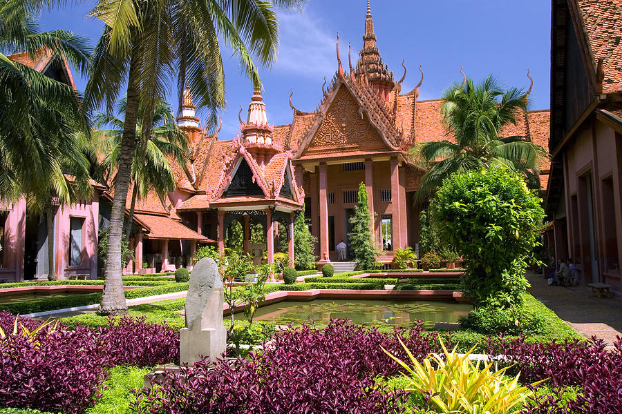 National Museum in Phnom Penh Photograph by Artur Bogacki