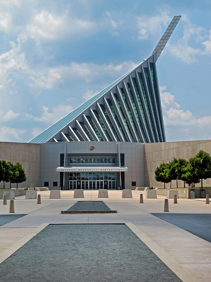 National Museum Of The Marine Corps Photograph By Dave Mills - Pixels