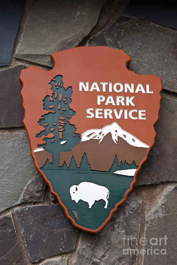 National Park Service logo Photograph by Jason O Watson | Fine Art America