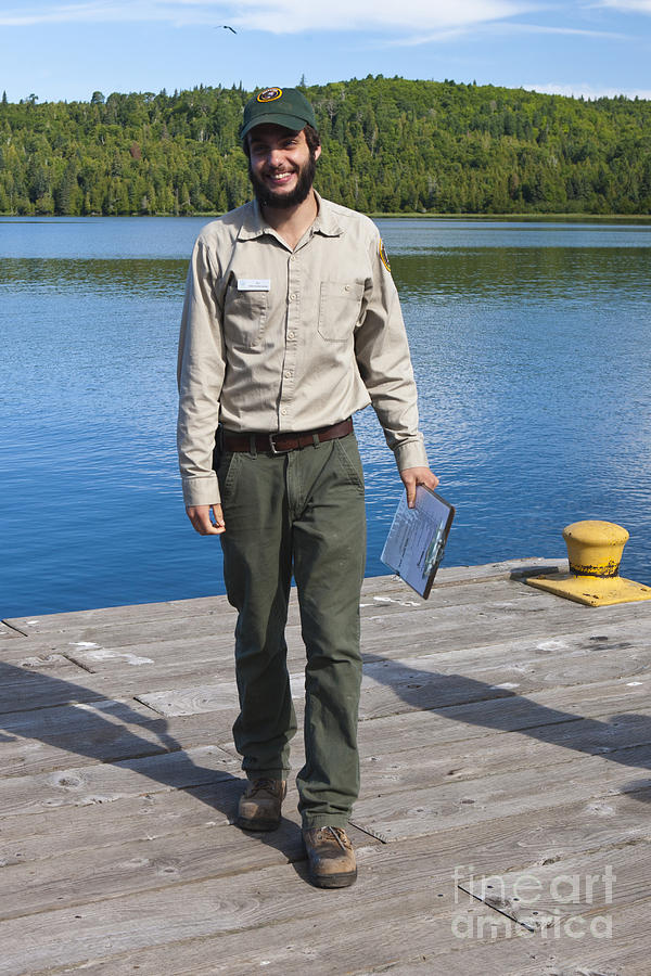 National Park Service Volunteer Windigo Isle Royale National Park