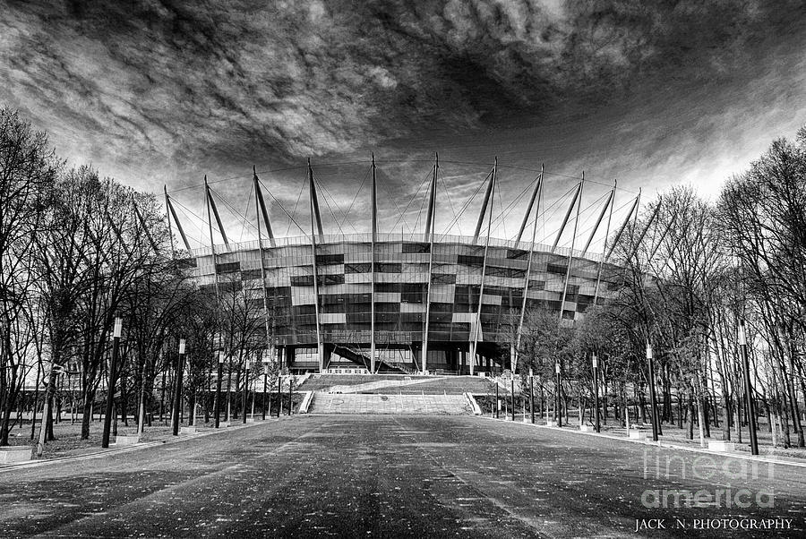 National Stadium in Warsaw Photograph by Jacek Niewiadomski
