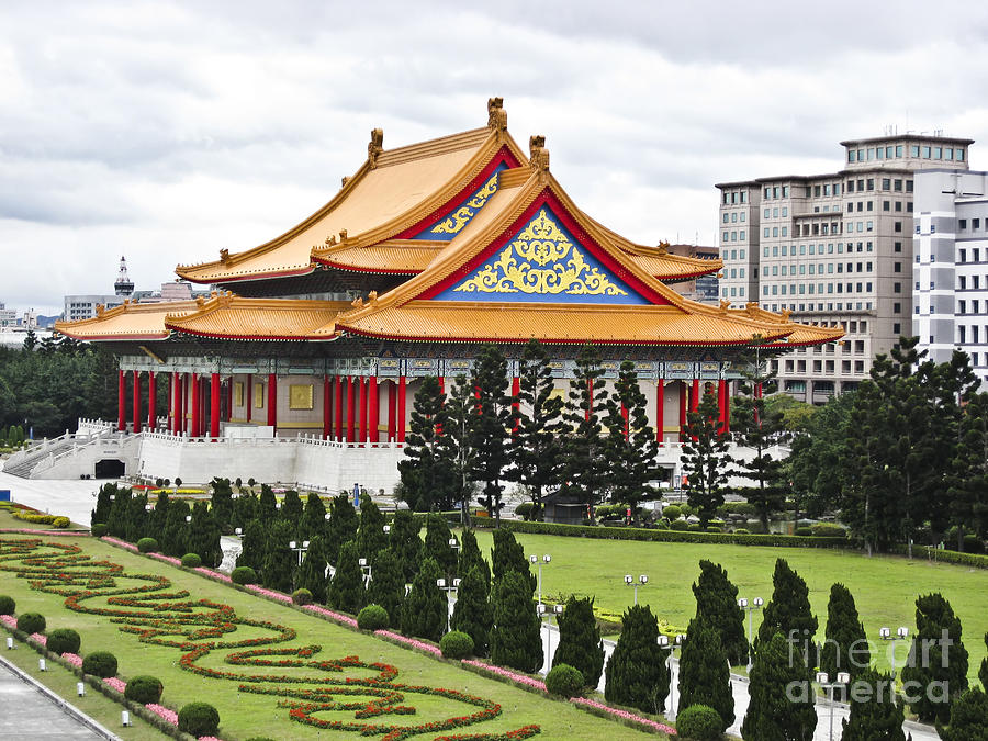 National Theatre In Taipei Taiwan Photograph By Sasas Photography