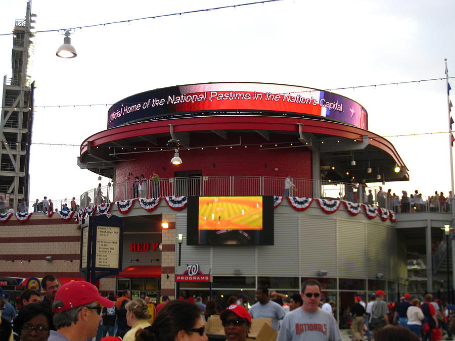 Baseball Photograph - Nationals Park - 01131 by DC Photographer