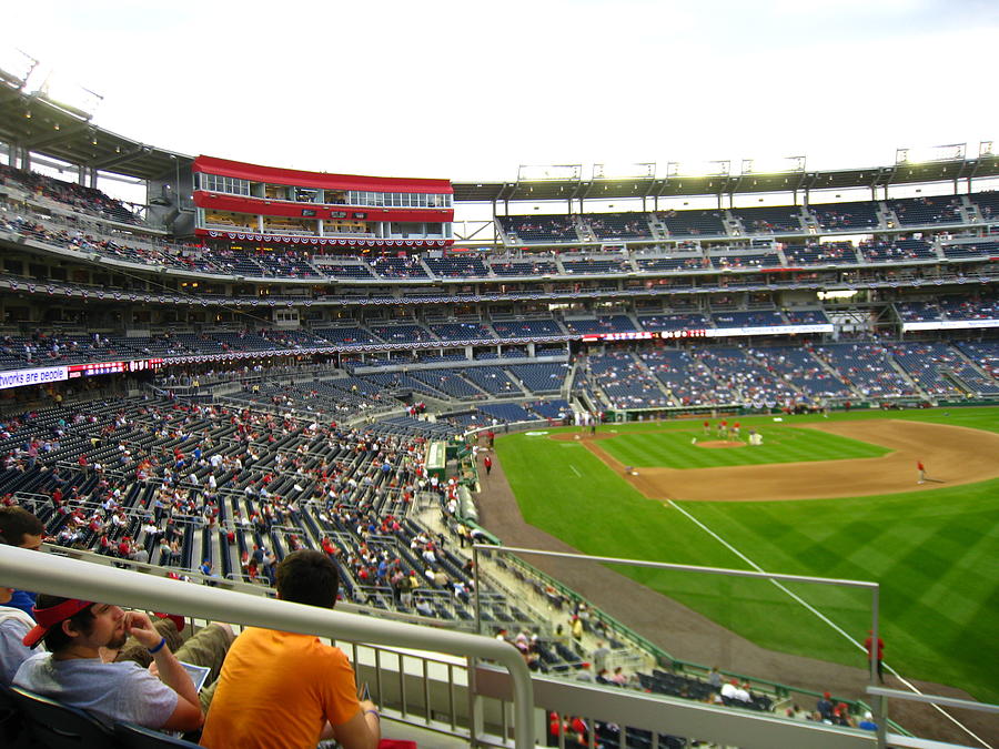 Baseball Photograph - Nationals Park - 01134 by DC Photographer
