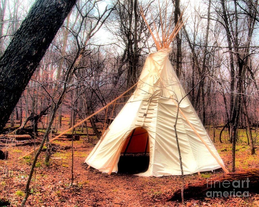 Still Life Photograph - Native American Abode by Jimmy Ostgard