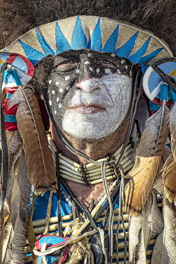 Buffalo Photograph - Native American - Buffalo Soldier by John Wayland
