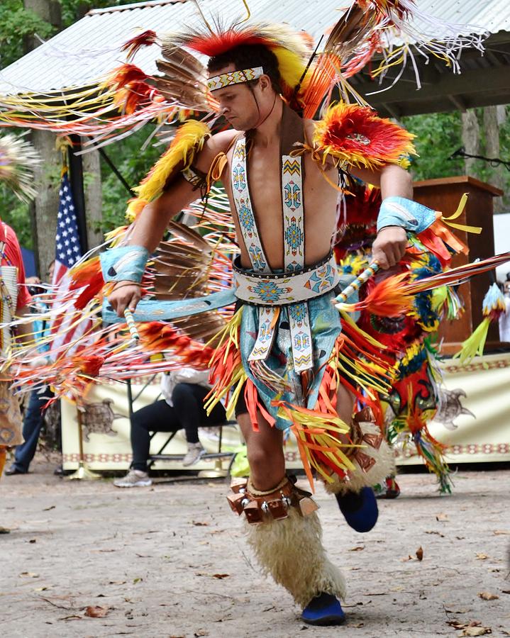 Native American Dance - Nanticoke Powwow Photograph by Kim Bemis