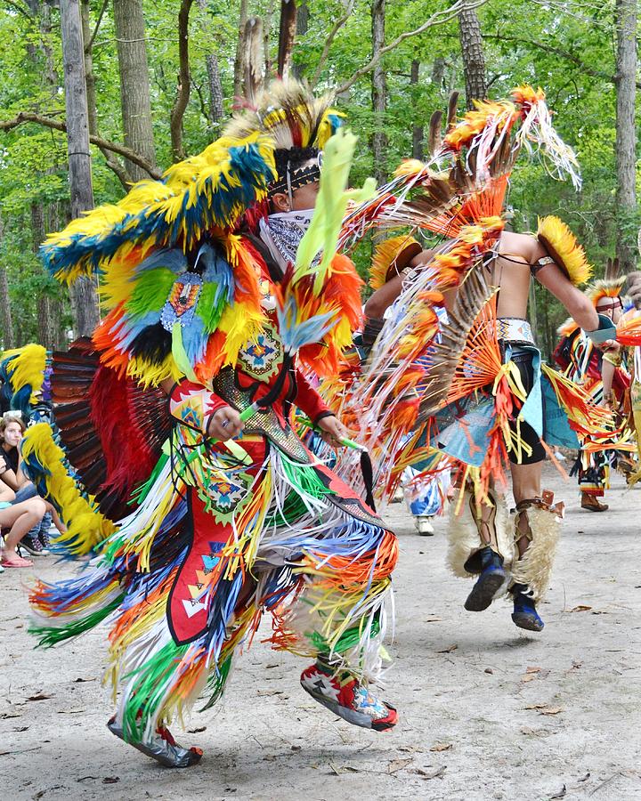 Native American Dancers - Nanticoke Powwow Photograph by Kim Bemis