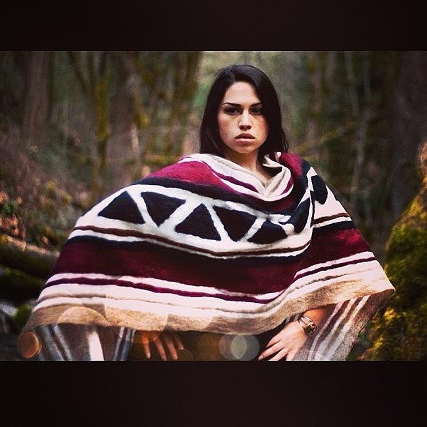 Wool Photograph - Native American Designs Speak To Me So by Nicole Burton