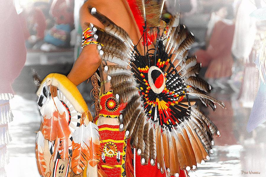 Native American Feather Bustle Photograph by Dyle   Warren