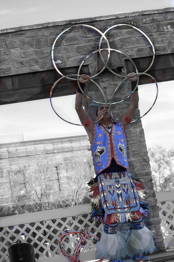 Native American Healing Hoops 40 Photograph
