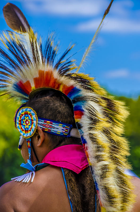 Feather Photograph - Native American Indian 2 by Julie Palencia