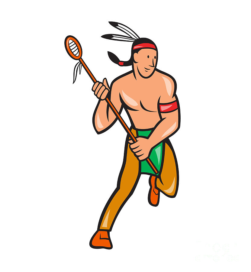 cartoon native american