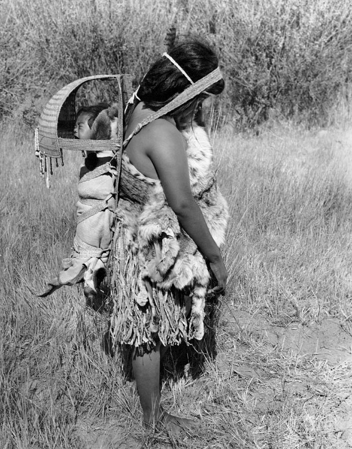 Native American Mother And Baby Photograph by Underwood Archives Onia