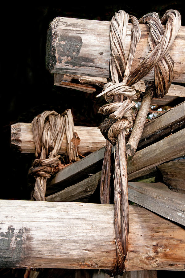 Native American Roof Lashing by Kent Sorensen Native American Roof Lashing by Kent Sorensen