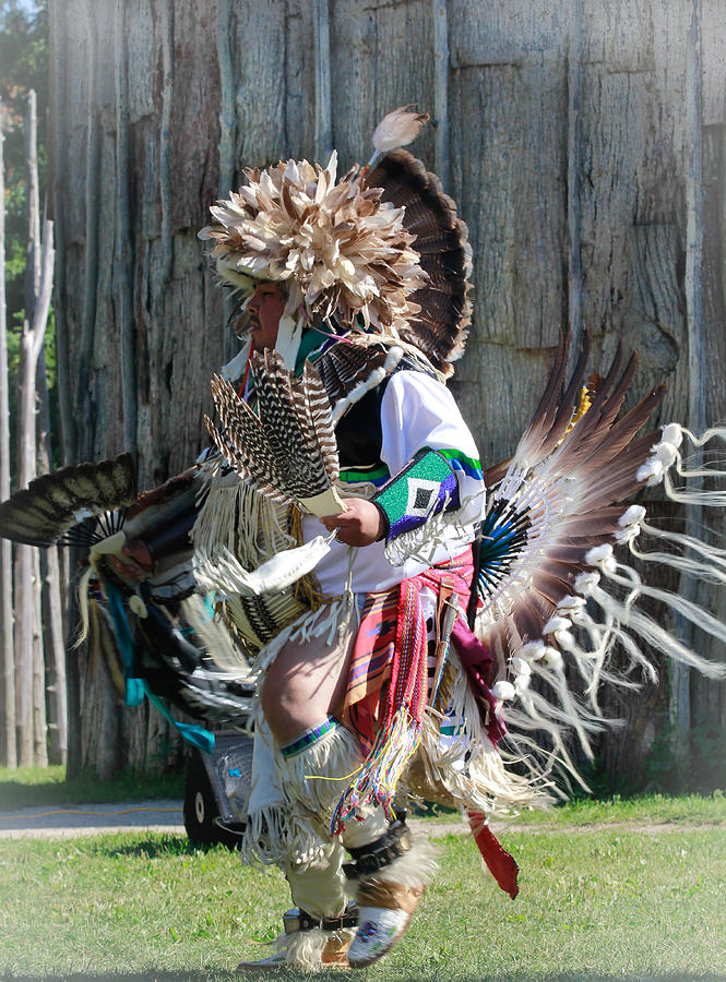 Action Photograph - Native Dancer by Nick Mares