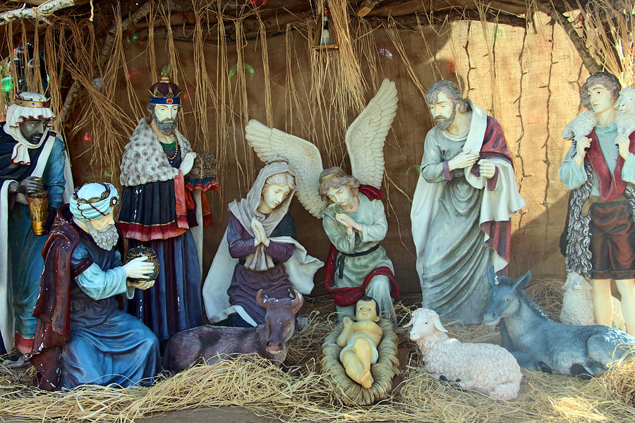 Nativity at Manger Square Photograph by Munir Alawi - Pixels