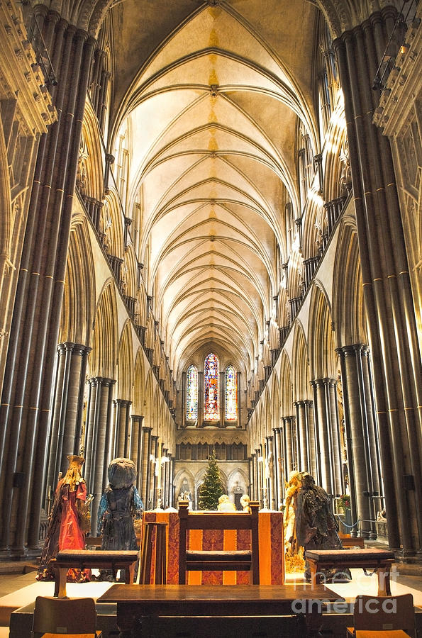 Salisbury Cathedral Nativity Photograph by Linsey Williams