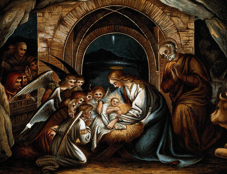 Nativity Of Jesus Photograph by Wellcome Images