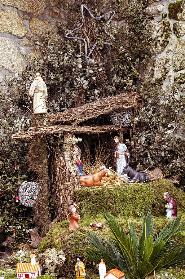 Nativity scene Photograph by Paulo Goncalves