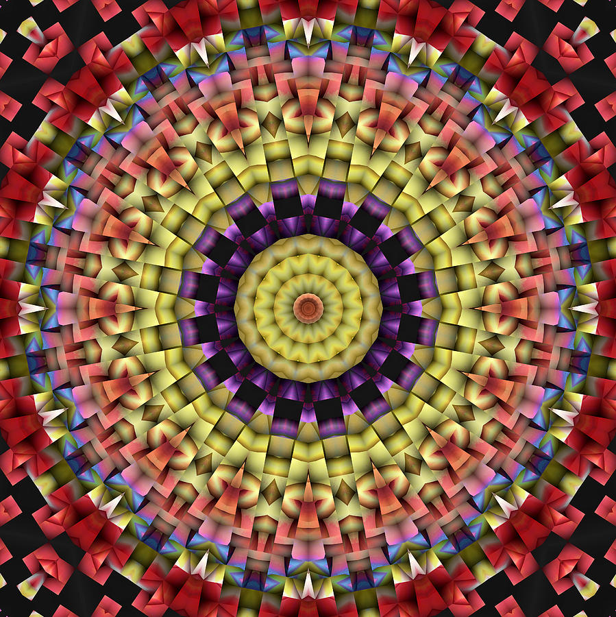 Natural Attributes 09 square Digital Art by Wendy J St Christopher
