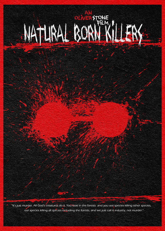 Natural Born Killers Painting by Inspirowl Design