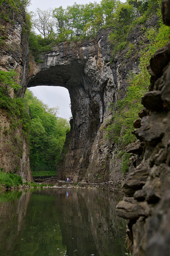 Natural Bridge Photograph by Lawrence Boothby