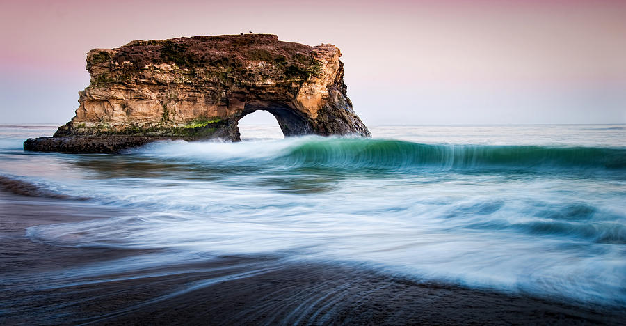 Natural Bridges Santa Cruz Photograph By Mike Wilson