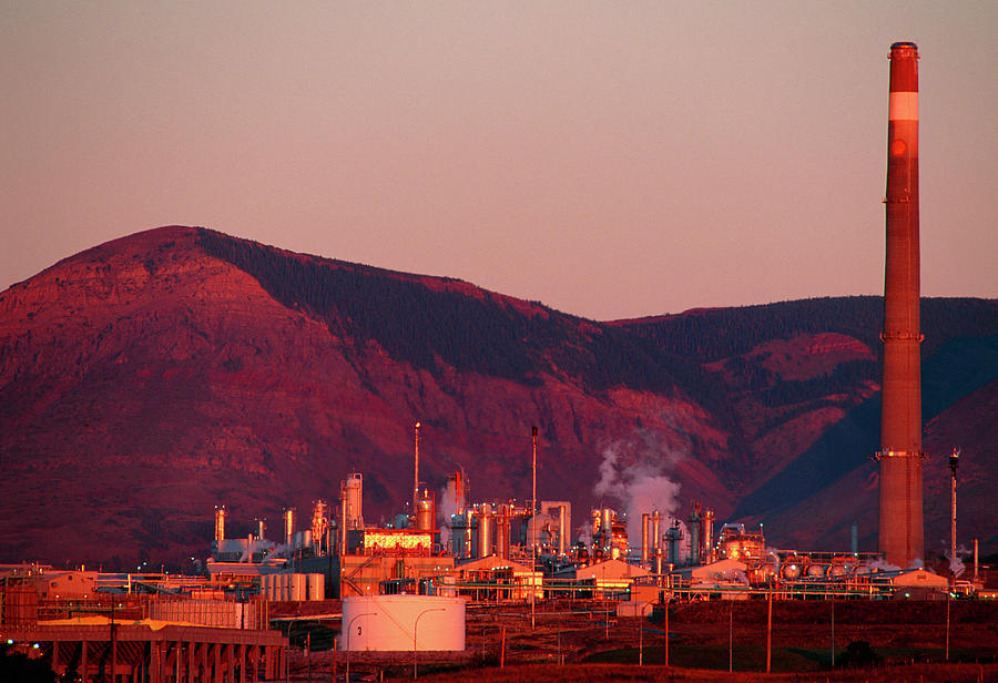 Natural Gas Plant Photograph by Science Photo Library Natural Gas Plant Photograph by Science Photo Library