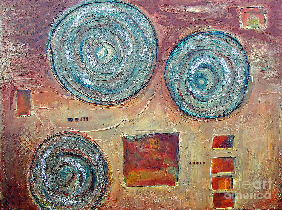 Natural Geometry Painting by Phyllis Howard