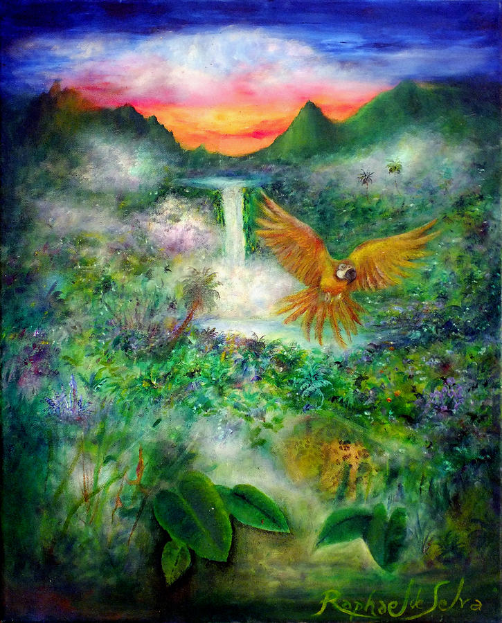 Natural Peace Painting by Raphael De Selva - Pixels