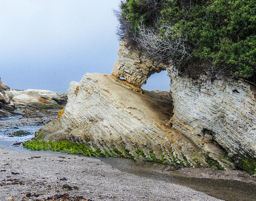 Natural Window at Spooners Cove Photograph by L J Oakes