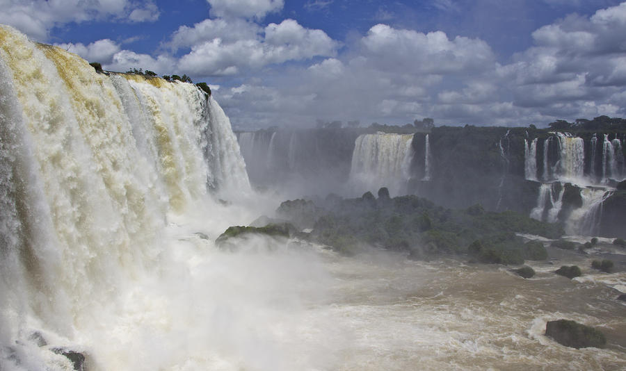 Natural Wonders of The World Iguazu Falls Photograph by Venetia Featherstone-Witty