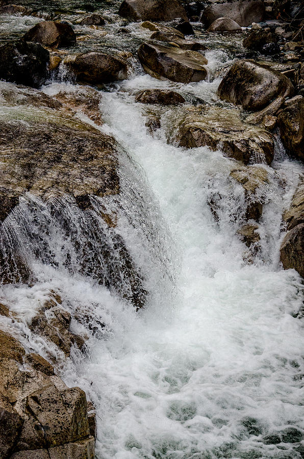 Naturally Pure Waterfall Photograph by Roxy Hurtubise