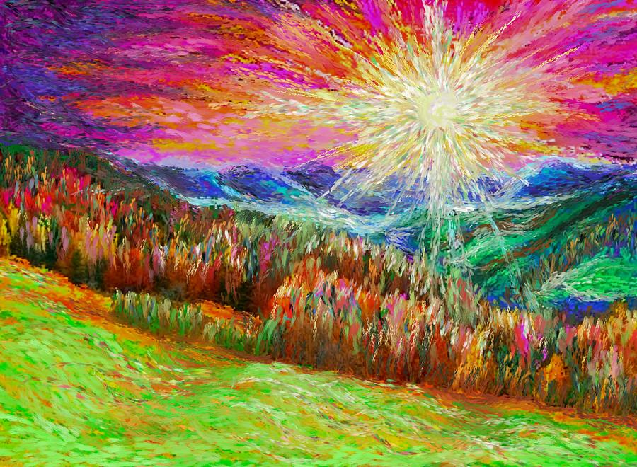 Nature 1  25 2015 Painting by Hidden  Mountain