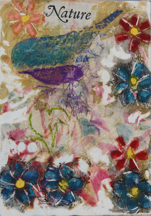 Nature 15 Mixed Media by Dawn Boswell Burke